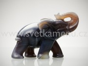 achát botswana slon